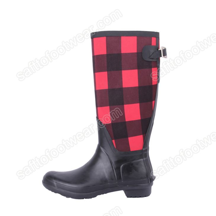 چکمه های بارانی نئوپرن گرم زنانه